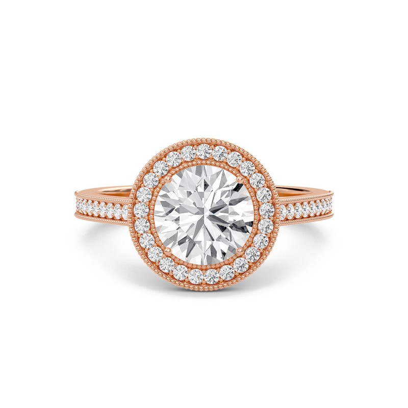 Halo Engagement Ring