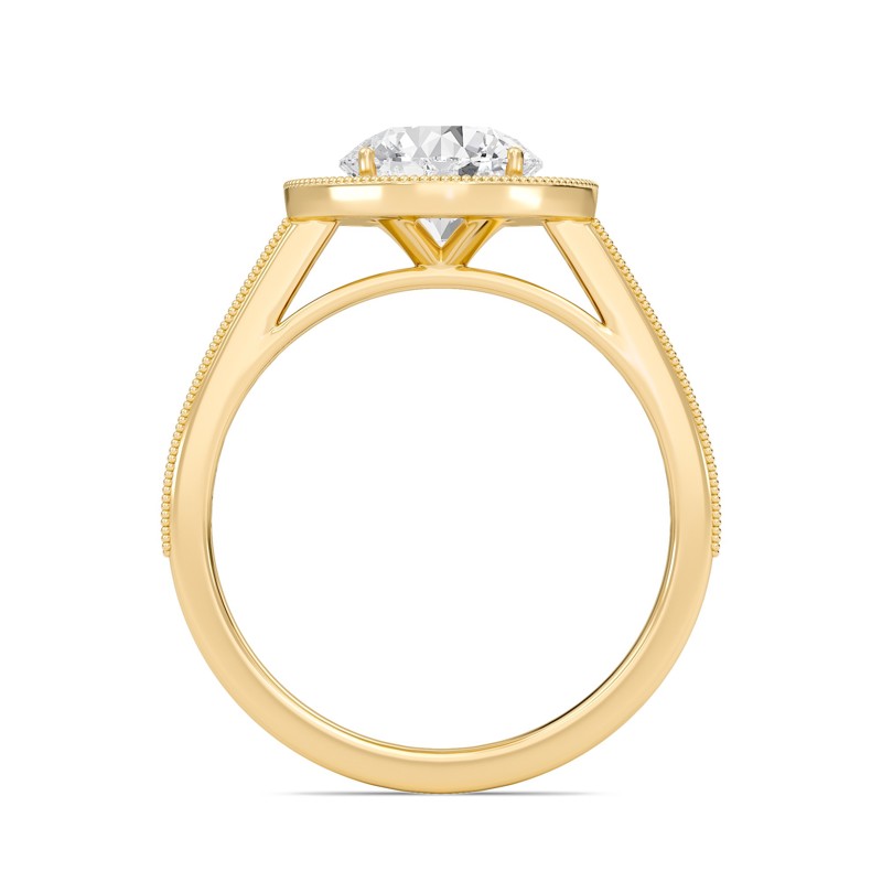 Halo Engagement Ring