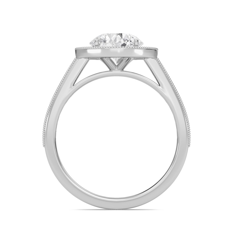 Halo Engagement Ring
