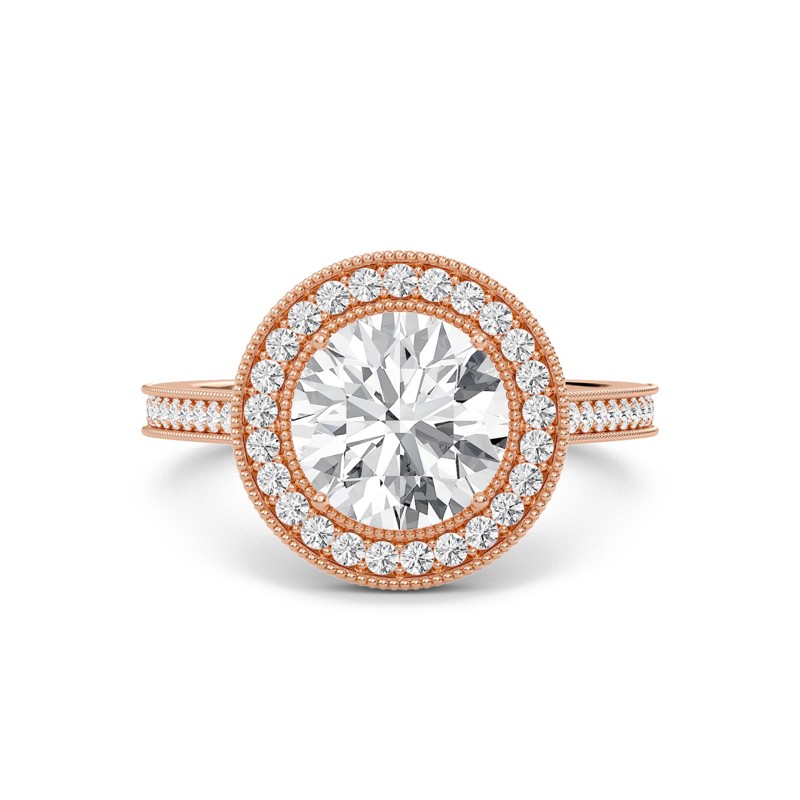 Halo Engagement Ring