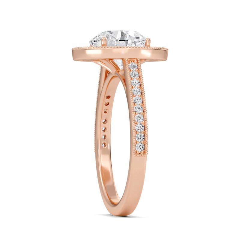 Halo Engagement Ring