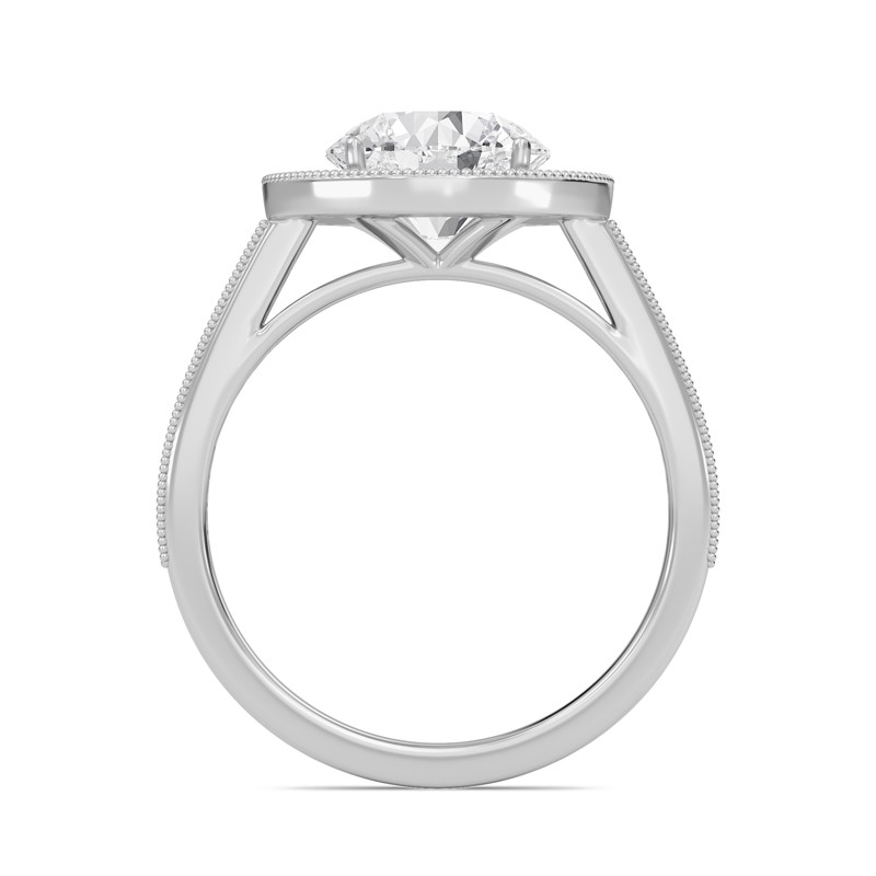 Halo Engagement Ring