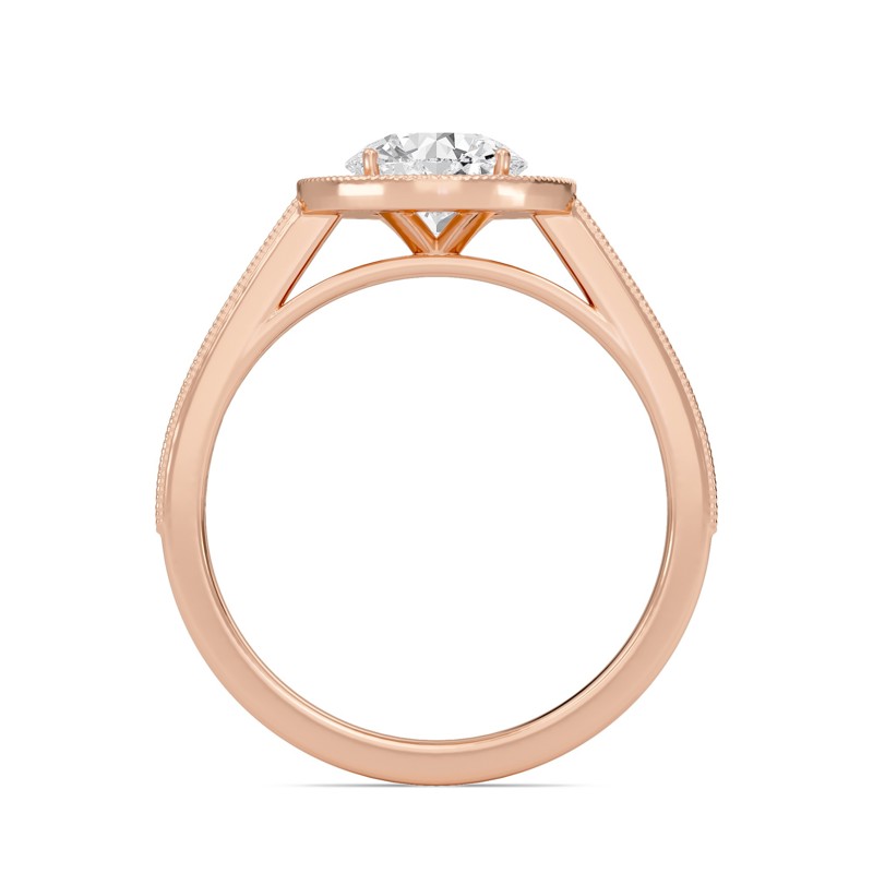 Halo Engagement Ring