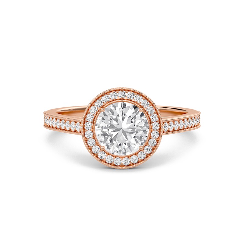Halo Engagement Ring