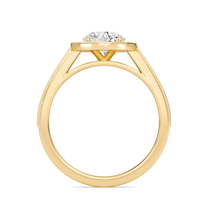 Halo Engagement Ring