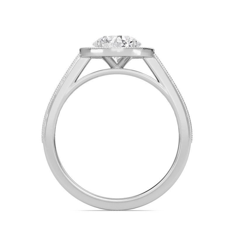 Halo Engagement Ring