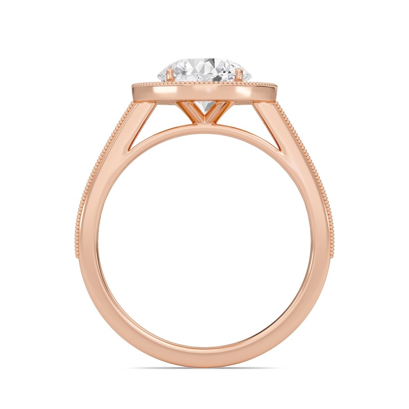Halo Engagement Ring