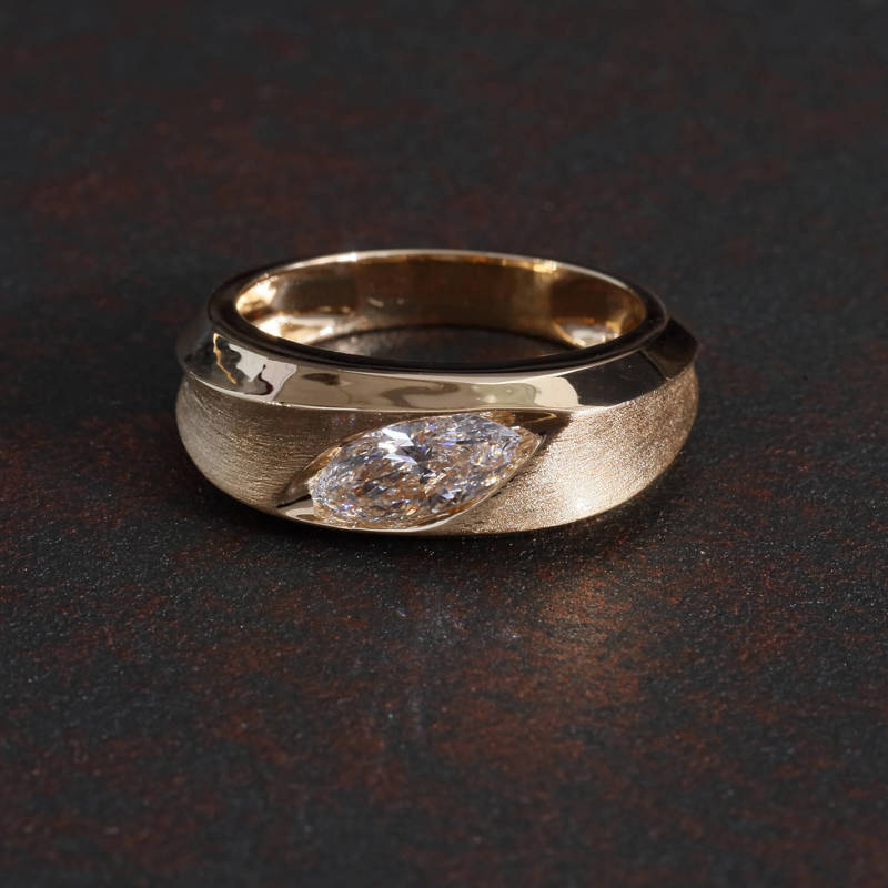 Marquise Signet Ring