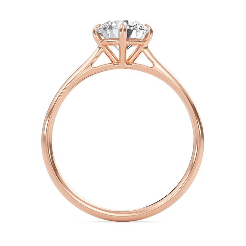 Classic Solitaire 4 Prong Ring