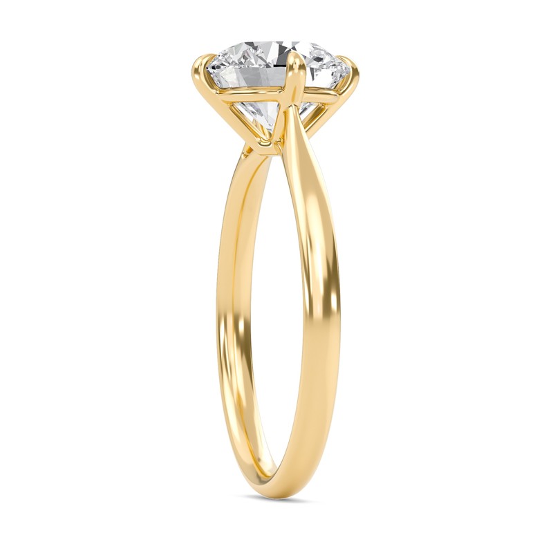 Classic Solitaire 4 Prong Ring