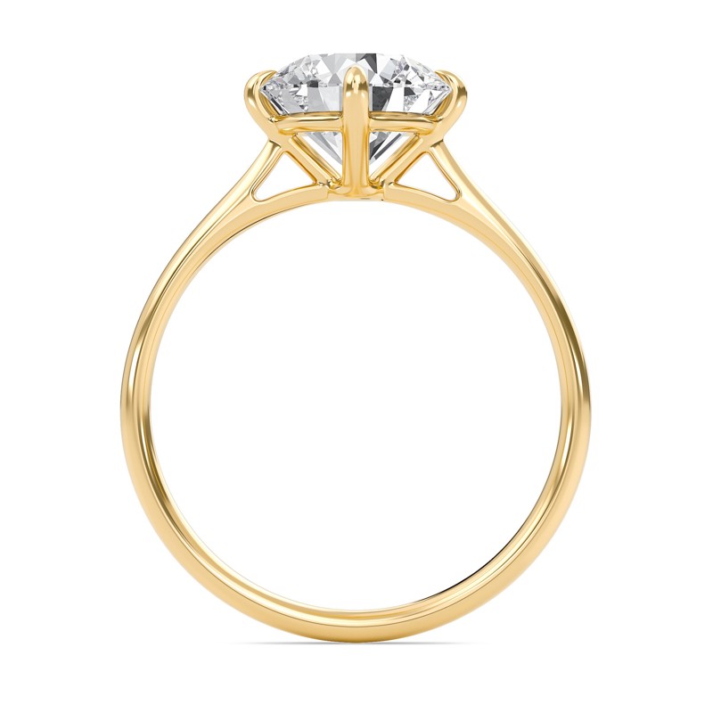 Classic Solitaire 4 Prong Ring