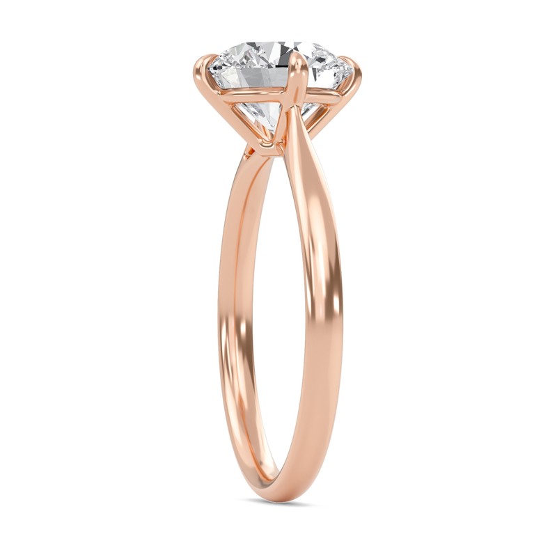 Classic Solitaire 4 Prong Ring