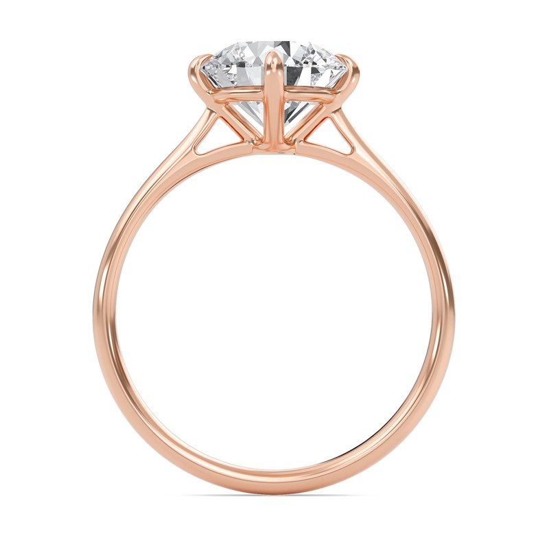 Classic Solitaire 4 Prong Ring