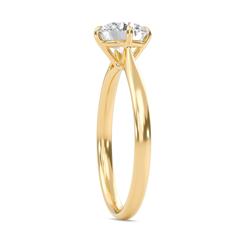Classic Solitaire 4 Prong Ring