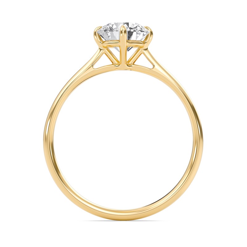 Classic Solitaire 4 Prong Ring