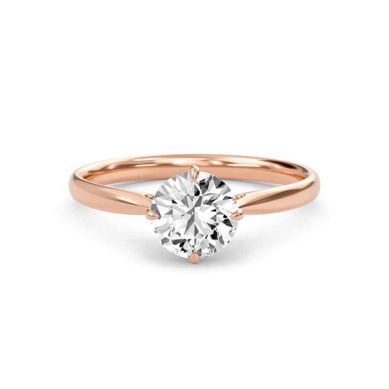 Classic Solitaire 4 Prong Ring