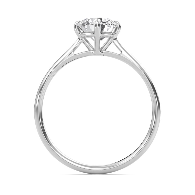 Classic Solitaire 4 Prong Ring