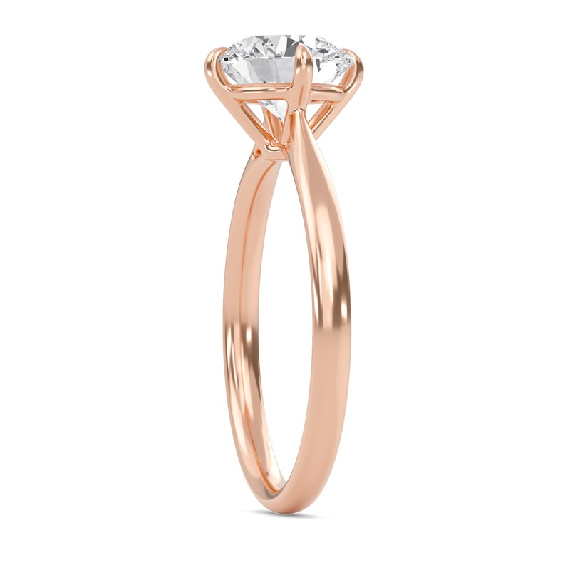 Classic Solitaire 4 Prong Ring