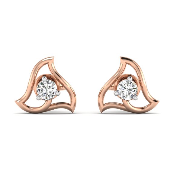 Swirling Grace Stud Earrings