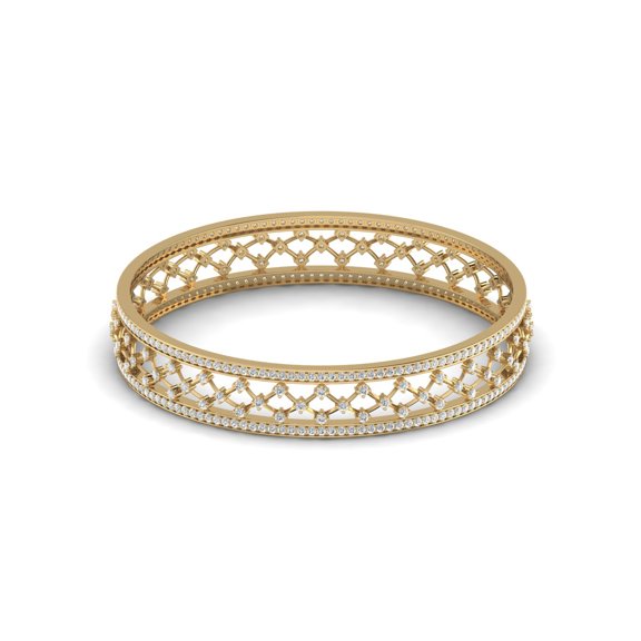 Diamond Lattice Bangle
