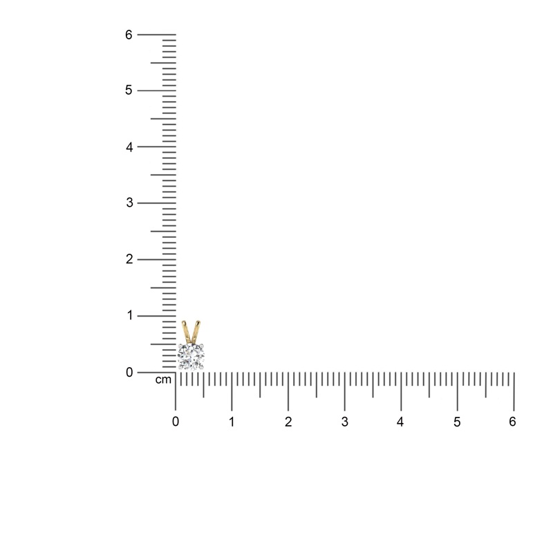 Classic Solitaire Pendant