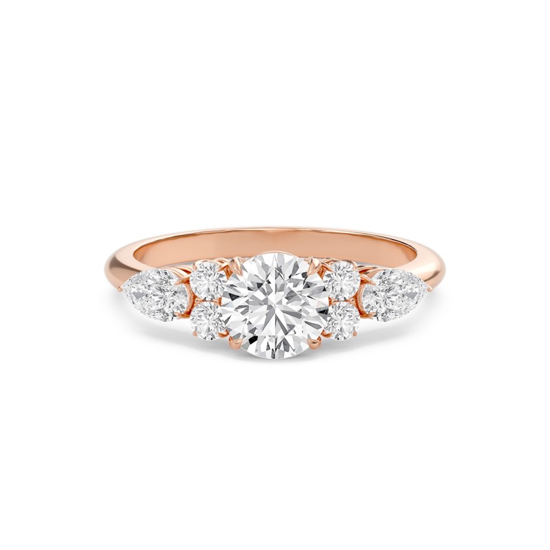 Luxe Five Stones Engagement Ring