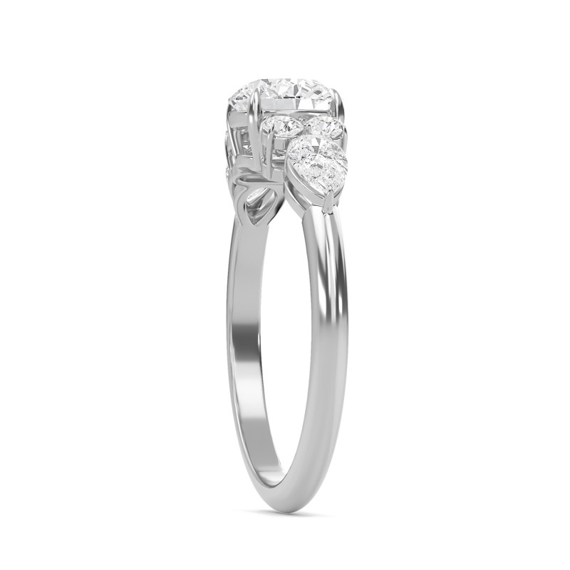Luxe Five Stones Engagement Ring