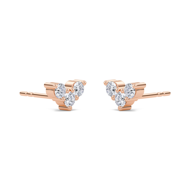 Triology Stud Earrings