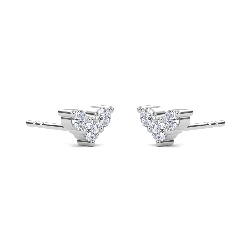 Triology Stud Earrings