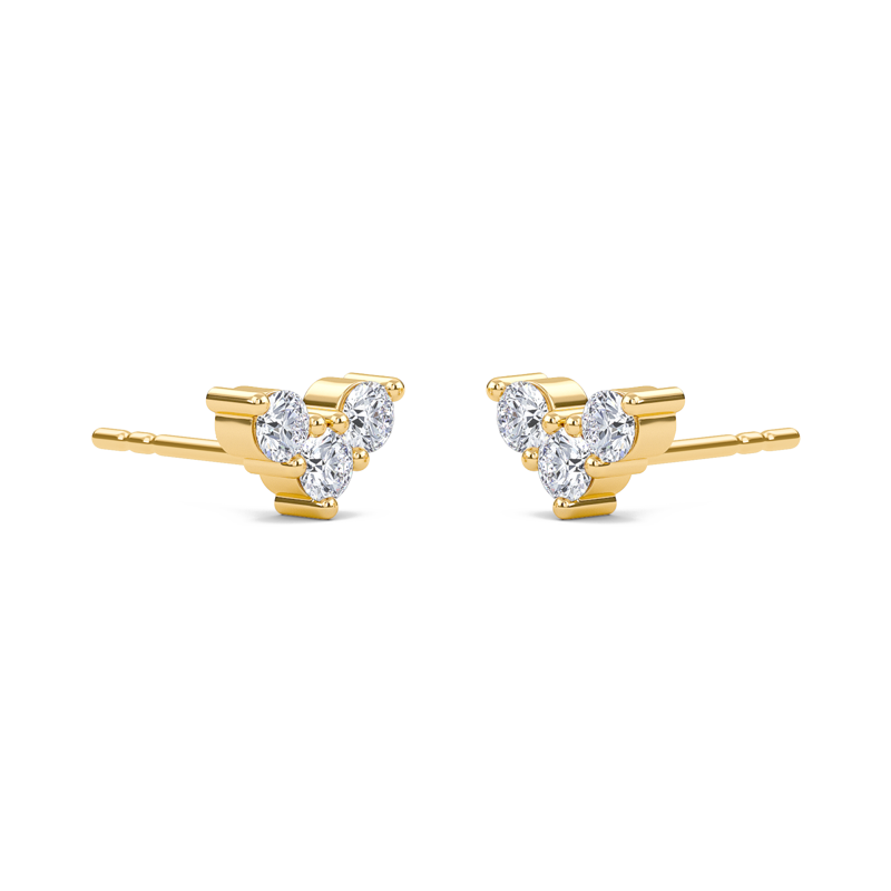 Triology Stud Earrings