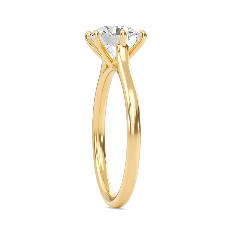 Classic Solitaire 6 Prong Ring