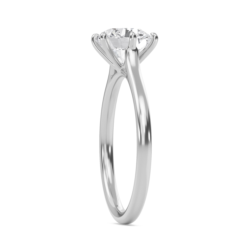 Classic Solitaire 6 Prong Ring