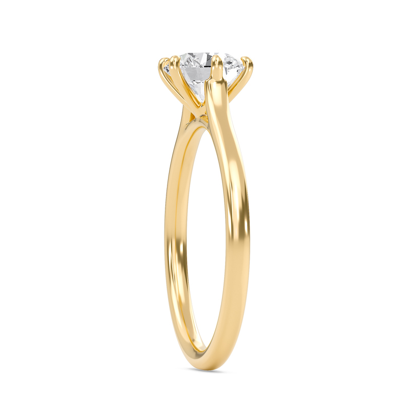 Classic Solitaire 6 Prong Ring
