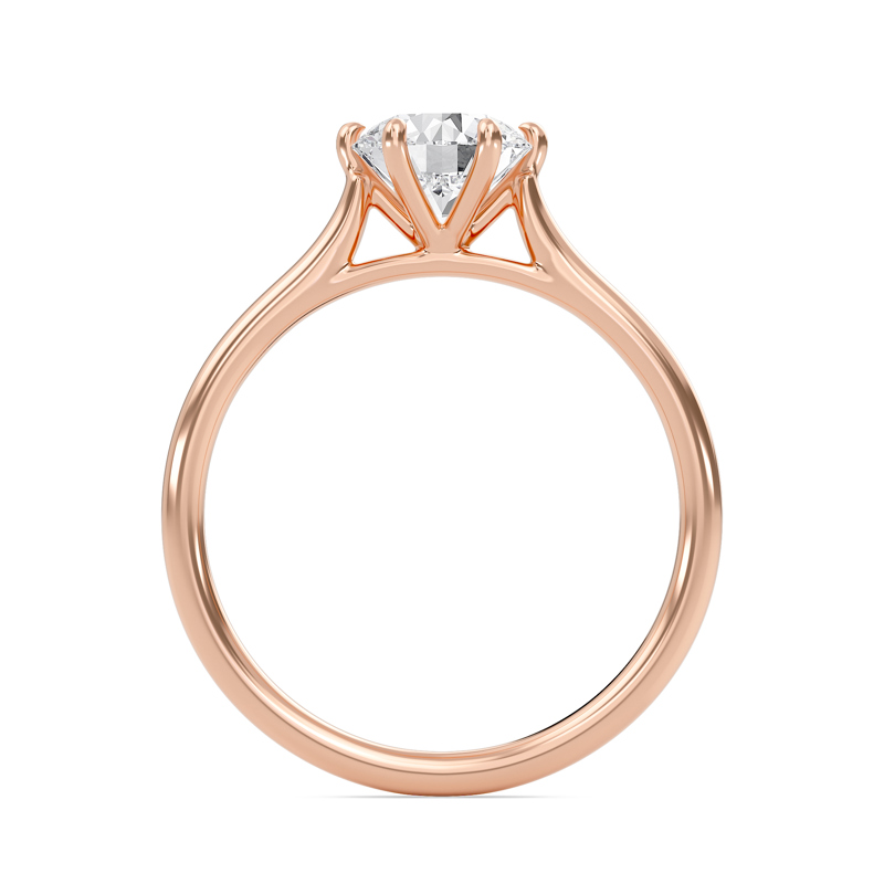 Classic Solitaire 6 Prong Ring