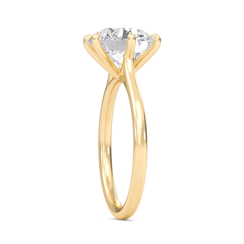 Classic Solitaire 6 Prong Ring