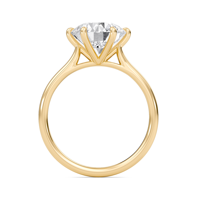 Classic Solitaire 6 Prong Ring