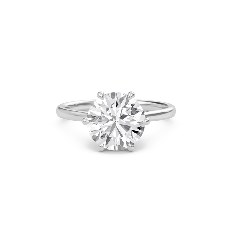 Classic Solitaire 6 Prong Ring