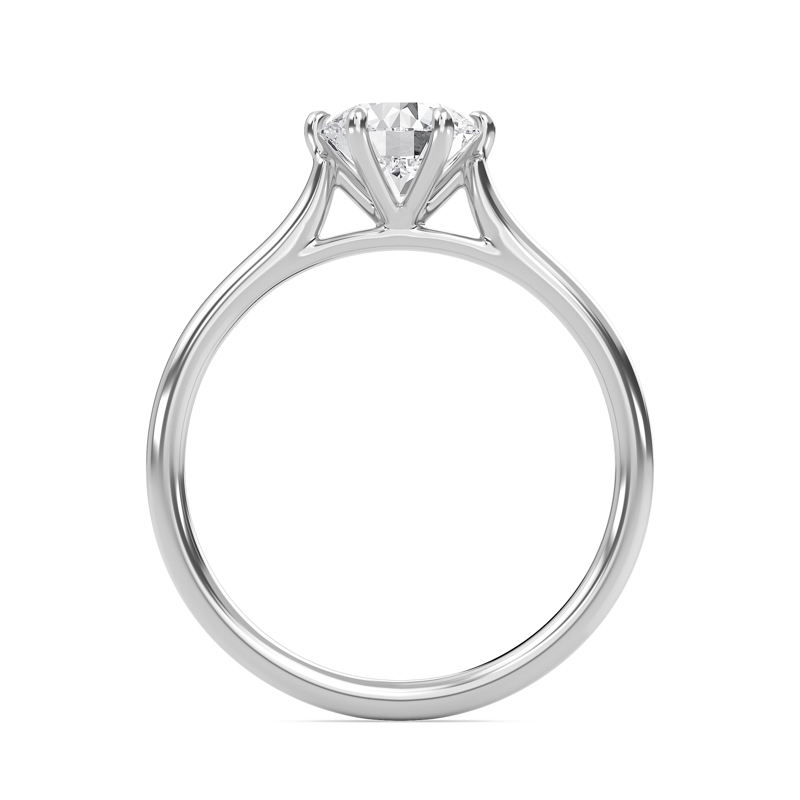 Classic Solitaire 6 Prong Ring