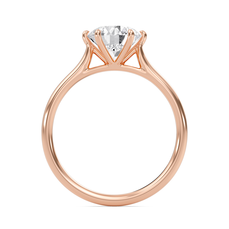 Classic Solitaire 6 Prong Ring