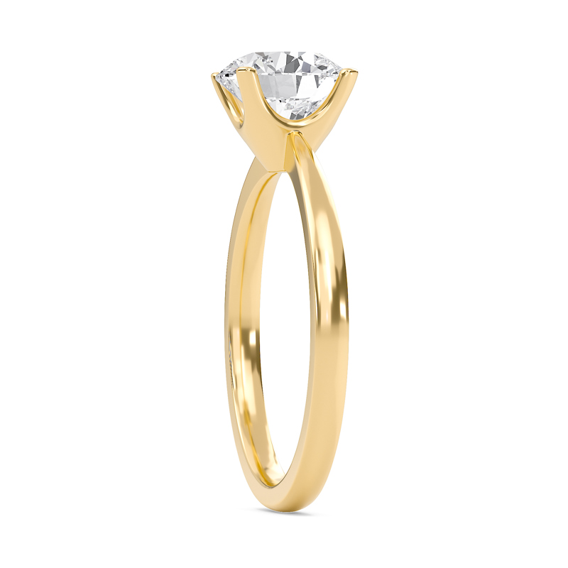  Tapered Shank Four Prong  Ring