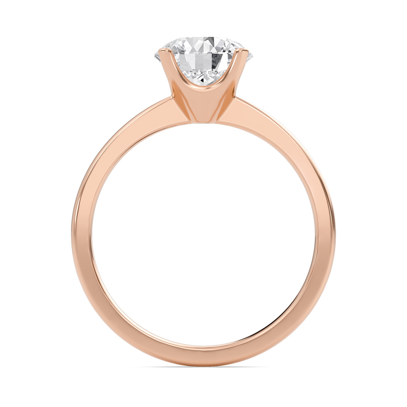  Tapered Shank Four Prong  Ring