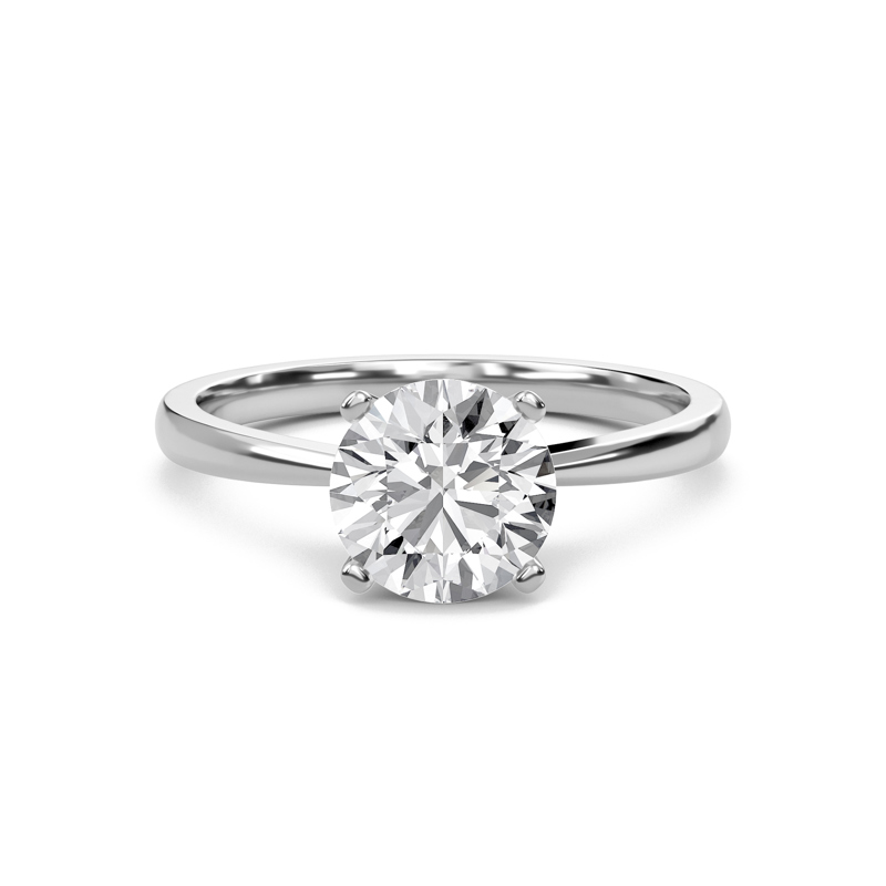  Tapered Shank Four Prong  Ring