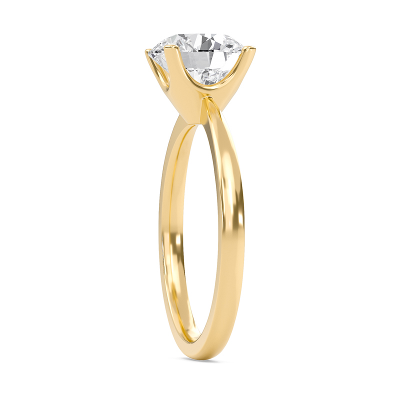  Tapered Shank Four Prong  Ring