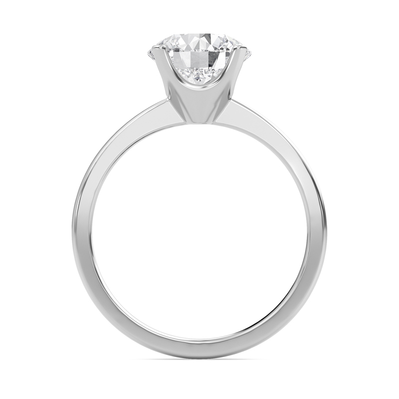  Tapered Shank Four Prong  Ring