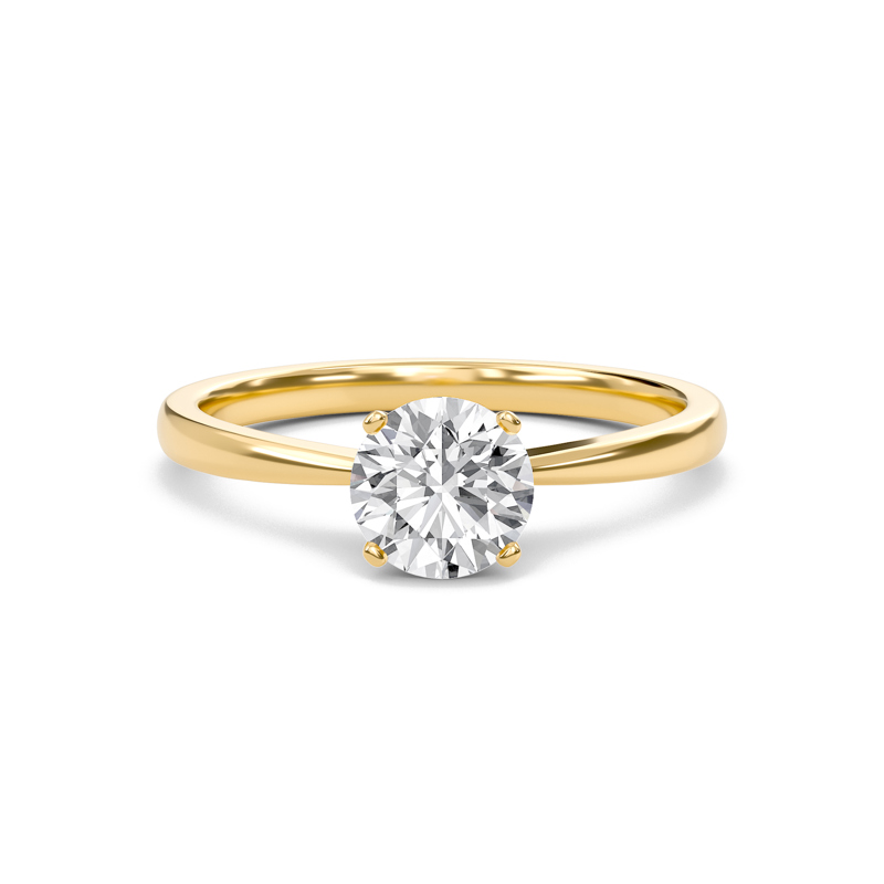  Tapered Shank Four Prong  Ring