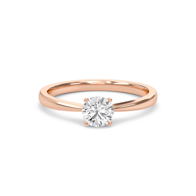 Classic Solitaire 4 Prong Ring