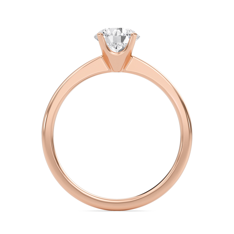  Tapered Shank Four Prong  Ring