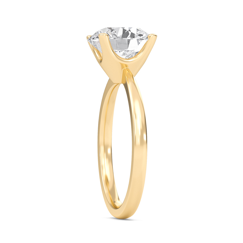 Classic Solitaire 4 Prong Ring