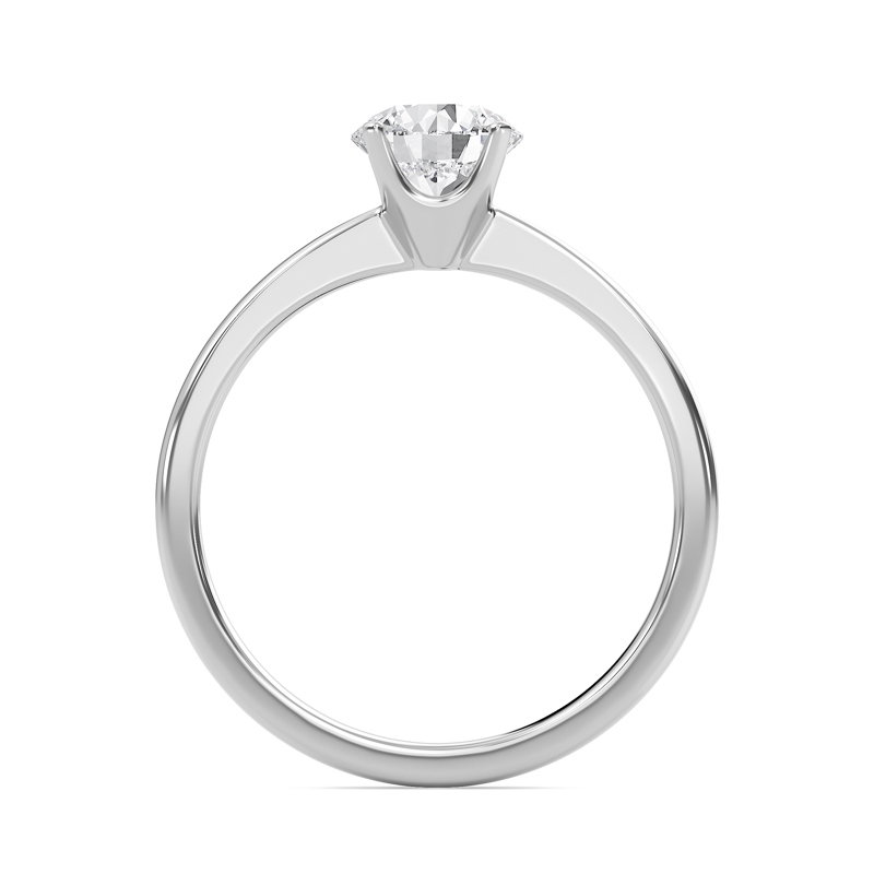  Tapered Shank Four Prong  Ring