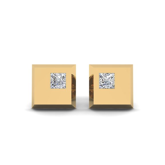 Square of Brilliance Studs